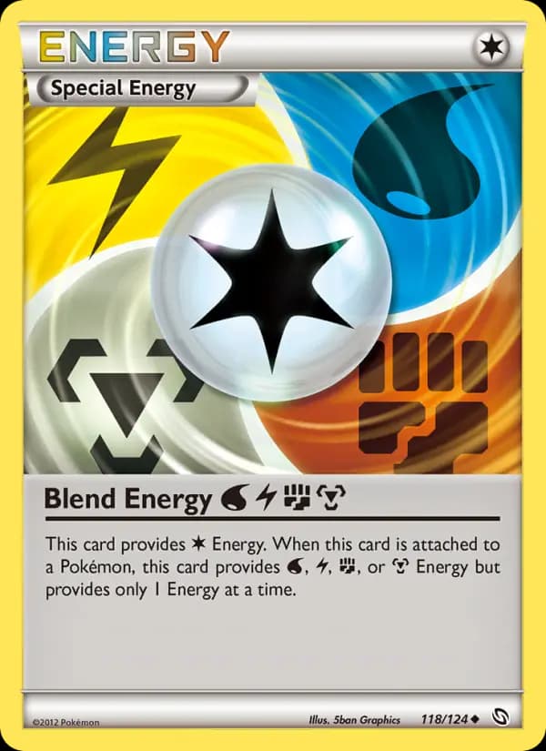 Blend Energy Water Lightning Fighting Metal