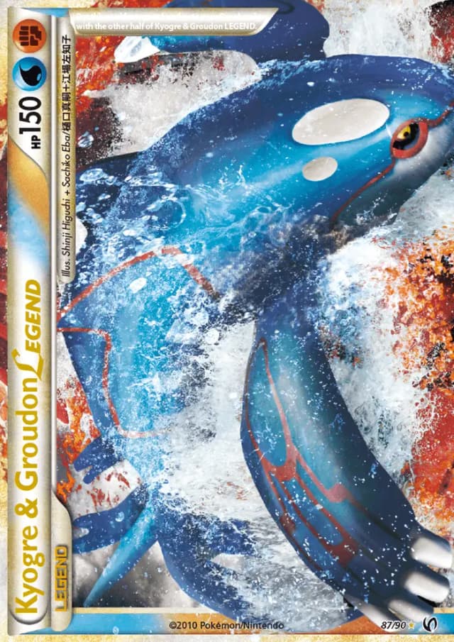 Kyogre & Groudon LEGEND