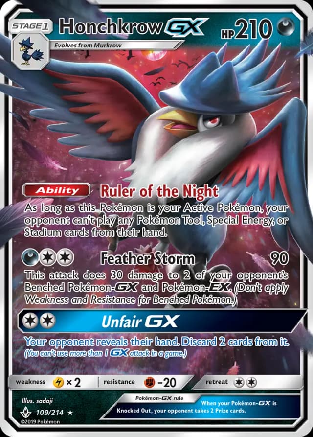 Honchkrow GX