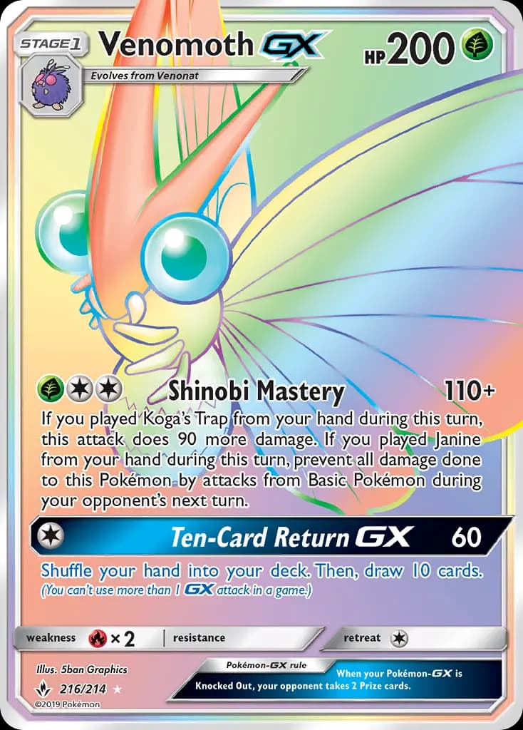 Venomoth GX