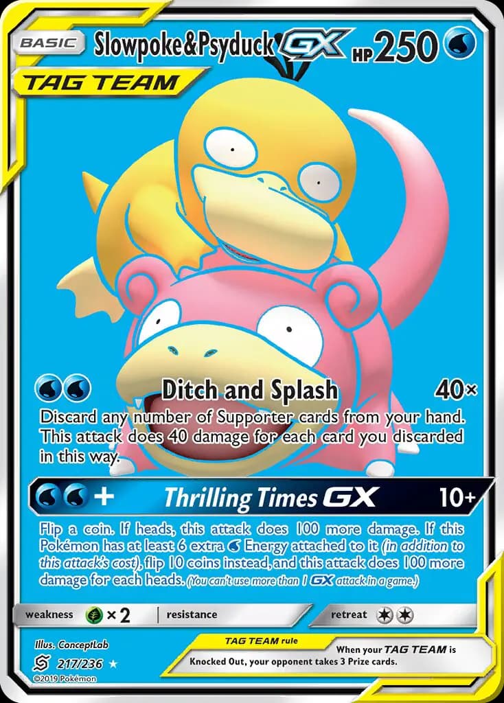 Slowpoke & Psyduck GX