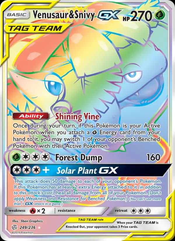 Venusaur & Snivy GX