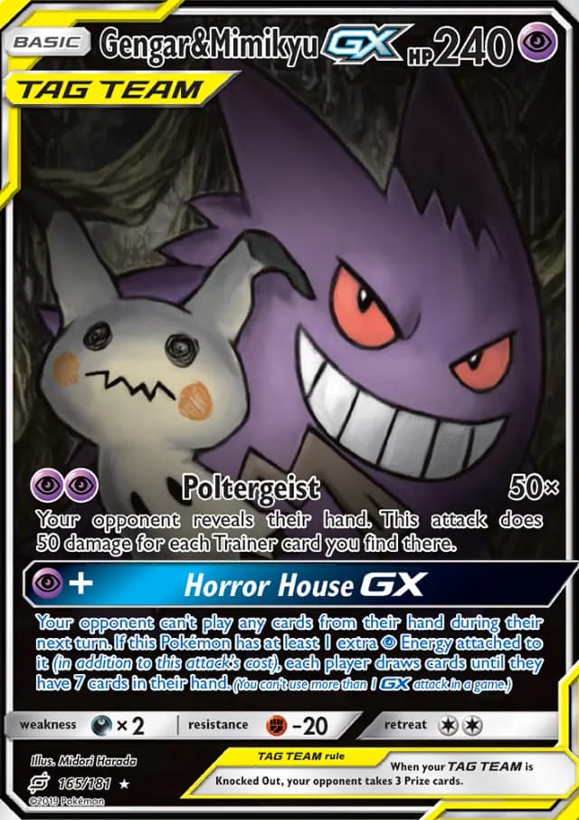 Gengar & Mimikyu GX