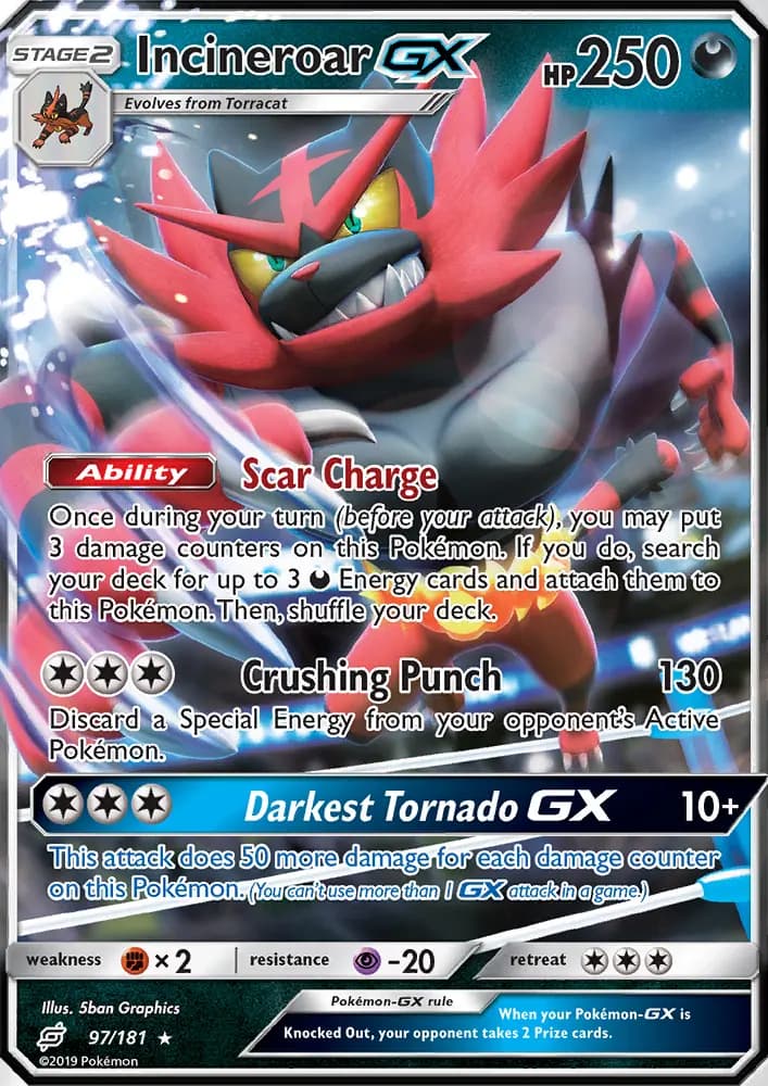 Incineroar GX