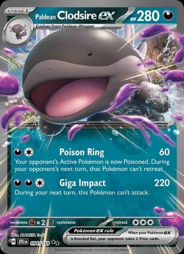 Paldean Clodsire ex