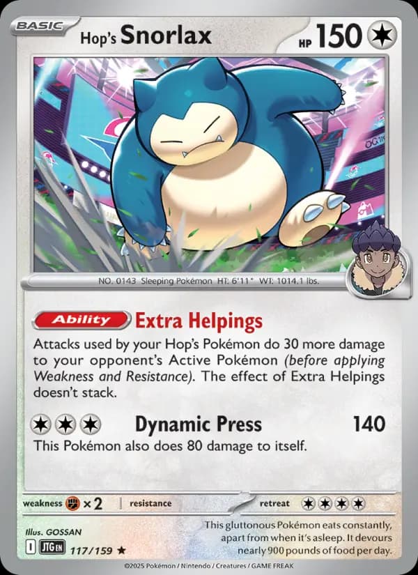 Hop's Snorlax