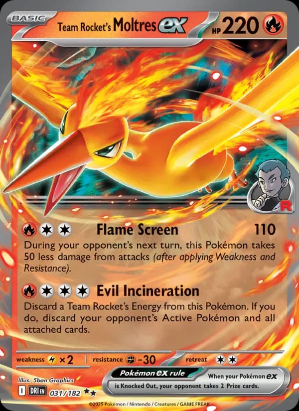 Team Rocket's Moltres ex