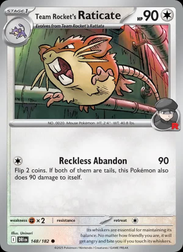 Team Rocket's Raticate