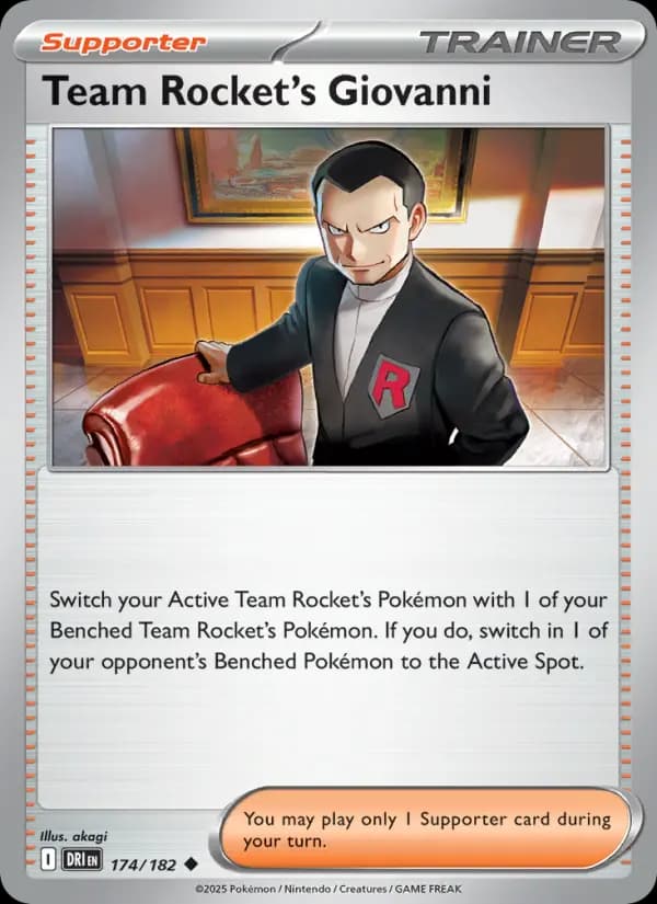 Team Rocket's Giovanni
