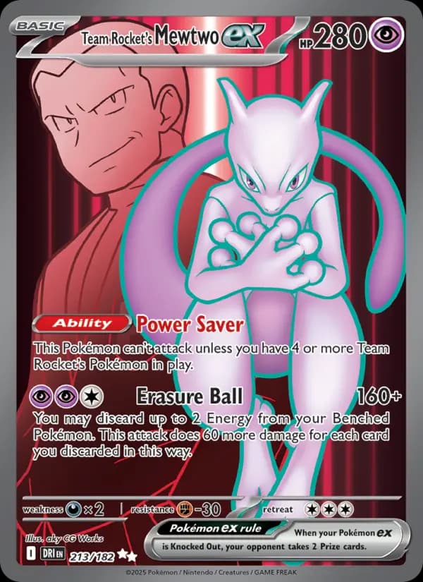 Team Rocket's Mewtwo ex