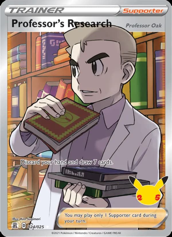 Professor's Research (Professor Oak)