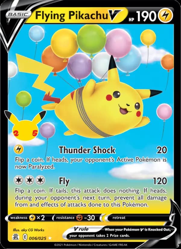 Flying Pikachu V