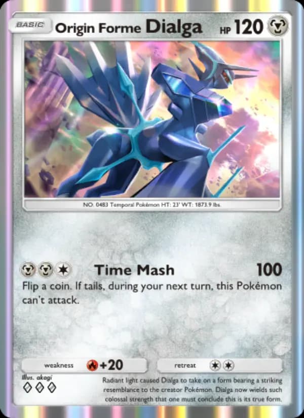 Origin Forme Dialga