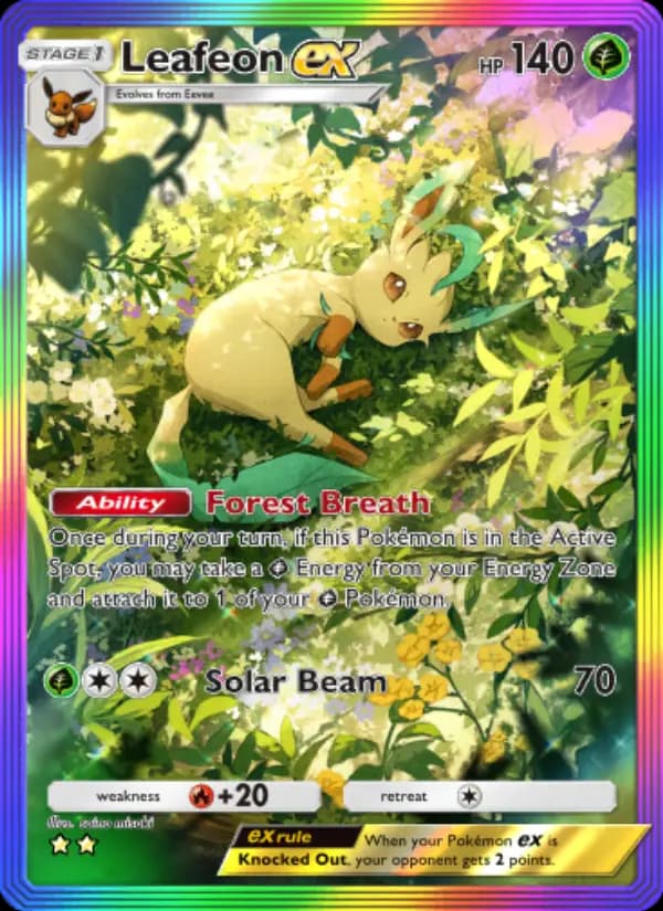 Leafeon ex