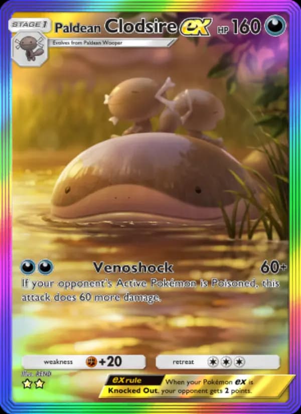 Paldean Clodsire ex