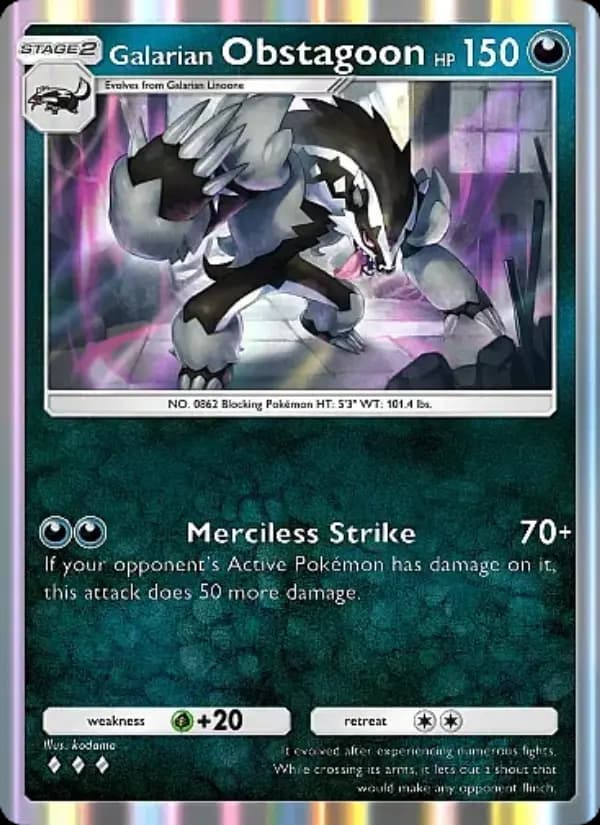 Galarian Obstagoon