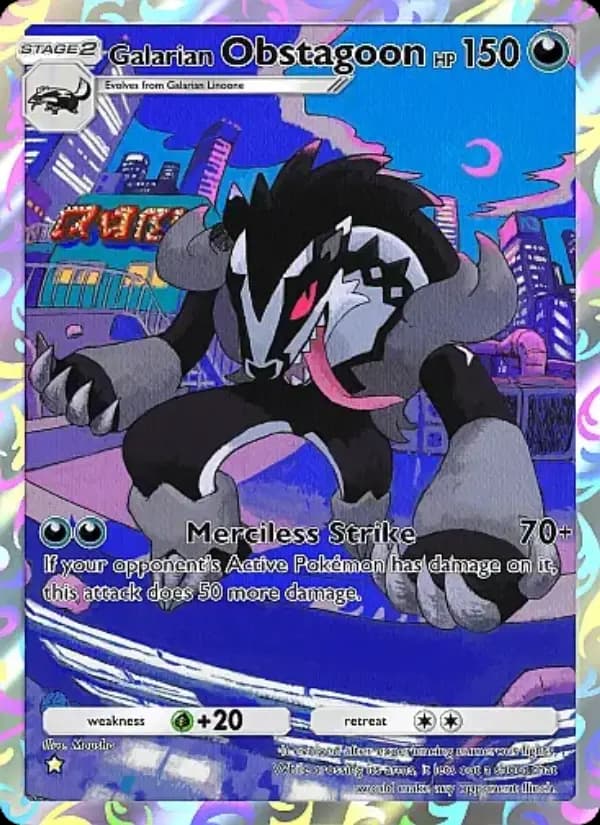 Galarian Obstagoon