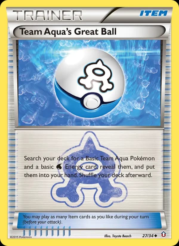 Team Aqua's Great Ball