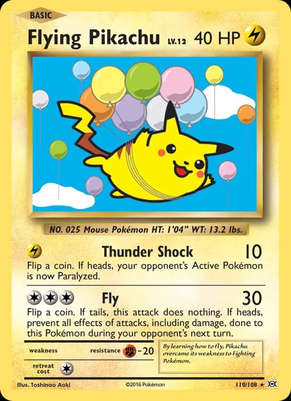 Flying Pikachu