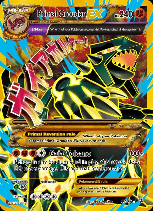Primal Groudon EX