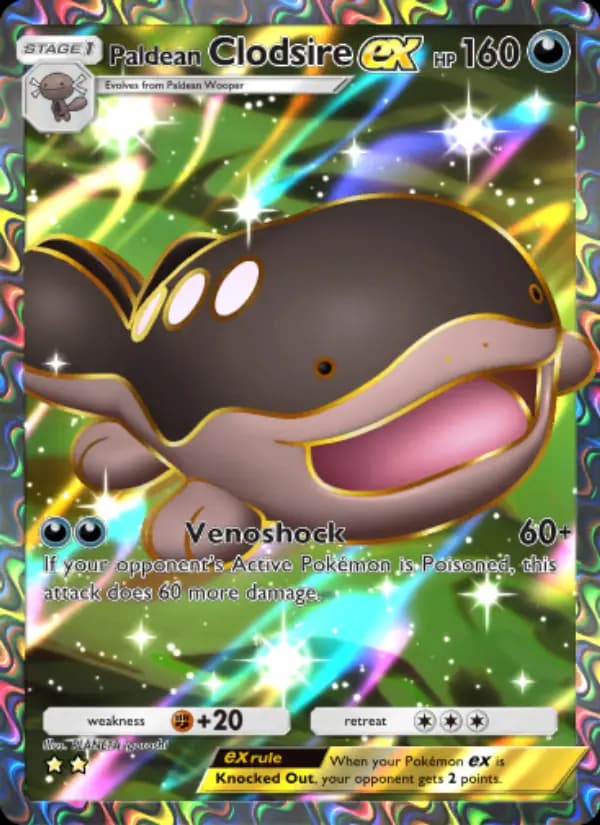 Paldean Clodsire ex