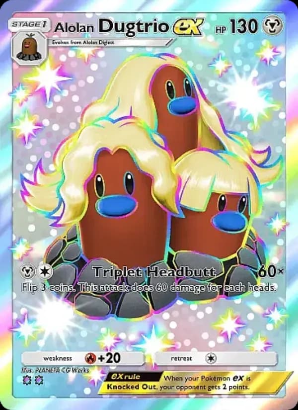 Alolan Dugtrio ex